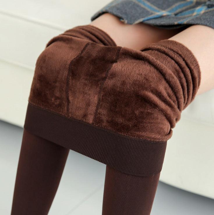 Warm Pants Outer Wear One-piece Leggings - MAXIME