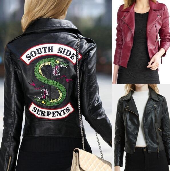 Viper Snake Leather Jacket - MAXIME