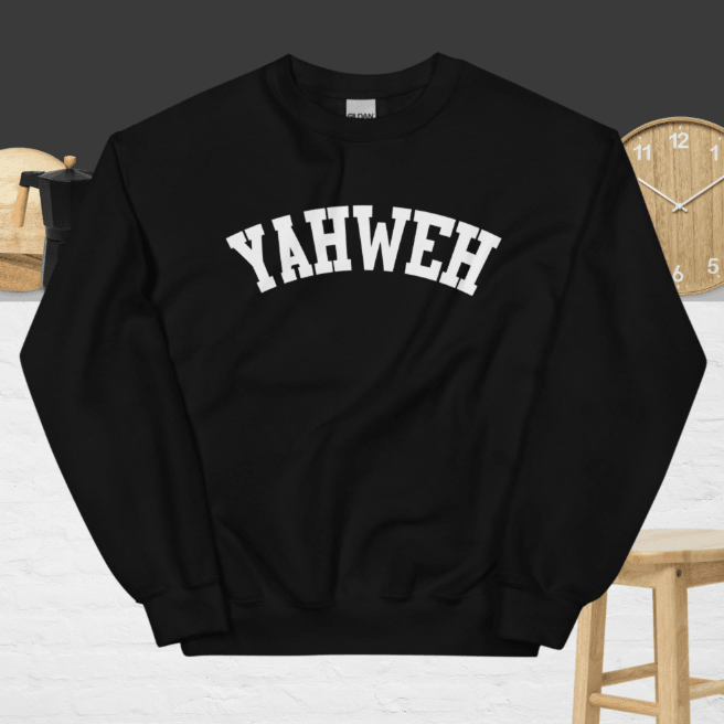 Letters Printed Crew Neck Sweatshirt - MAXIME