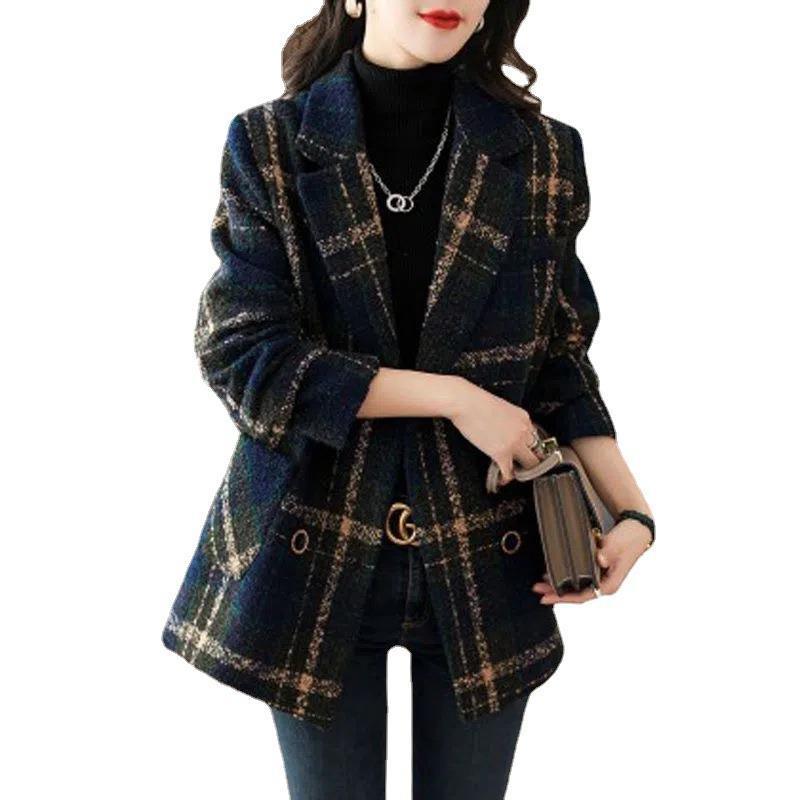 Coat Fashion Slimming Wool Female Suit - MAXIME