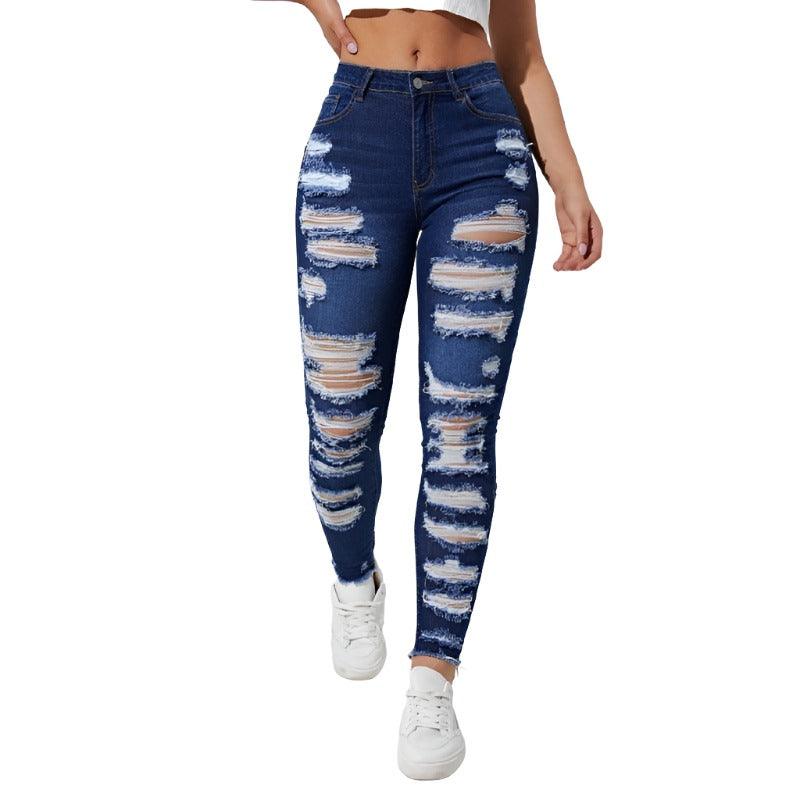 All-match Skinny Denim Trousers For Women - MAXIME