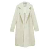 Women's Lapel Long Sleeve Coat Clothing - MAXIME