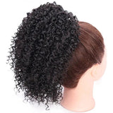 Drawstring Stretch Small Curly Wig - MAXIME