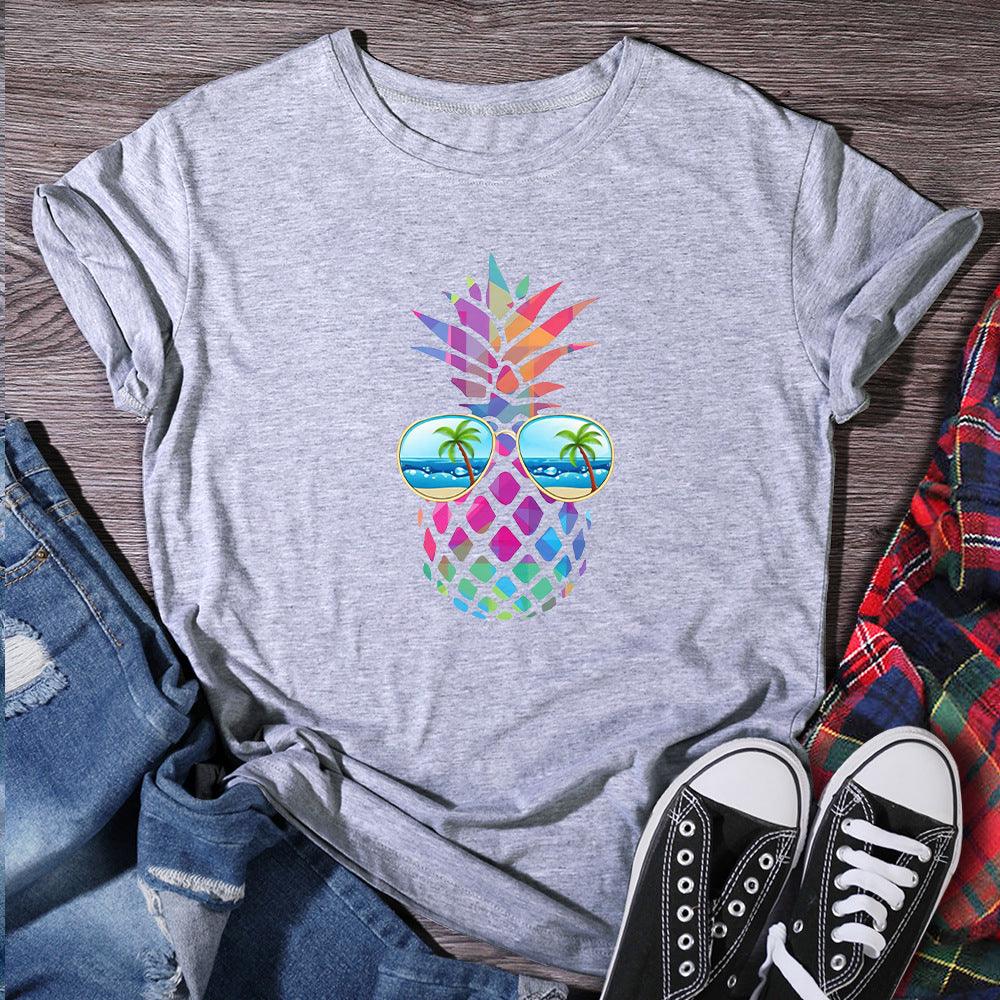 Maxime Eye Pineapple T-shirt Women - MAXIME