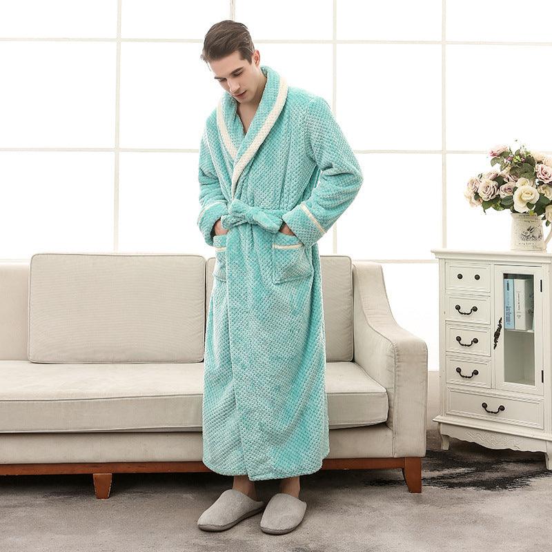 Women Pajamas Couple Gown Bathrobe Winter Robe - MAXIME