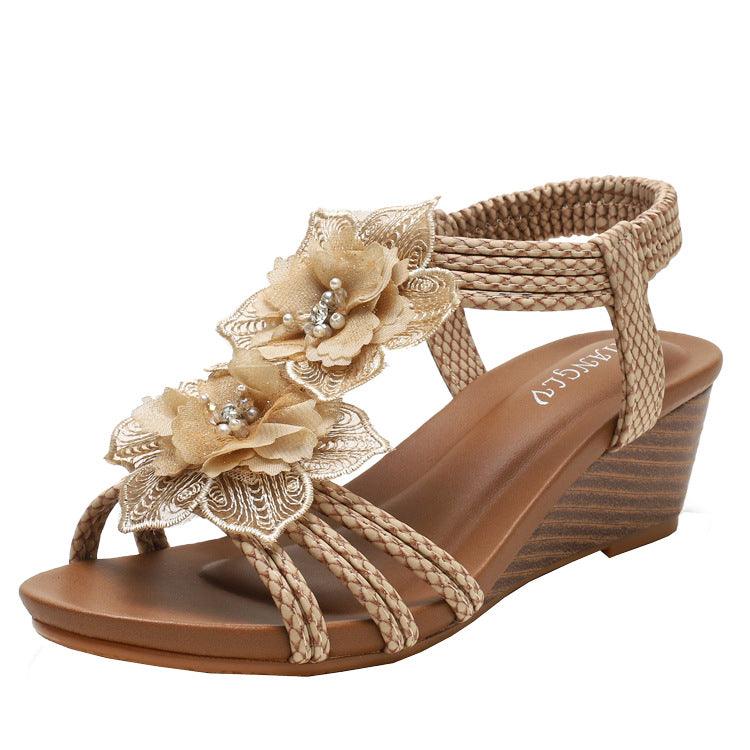 Maxime Flowers Sandals Summer - MAXIME