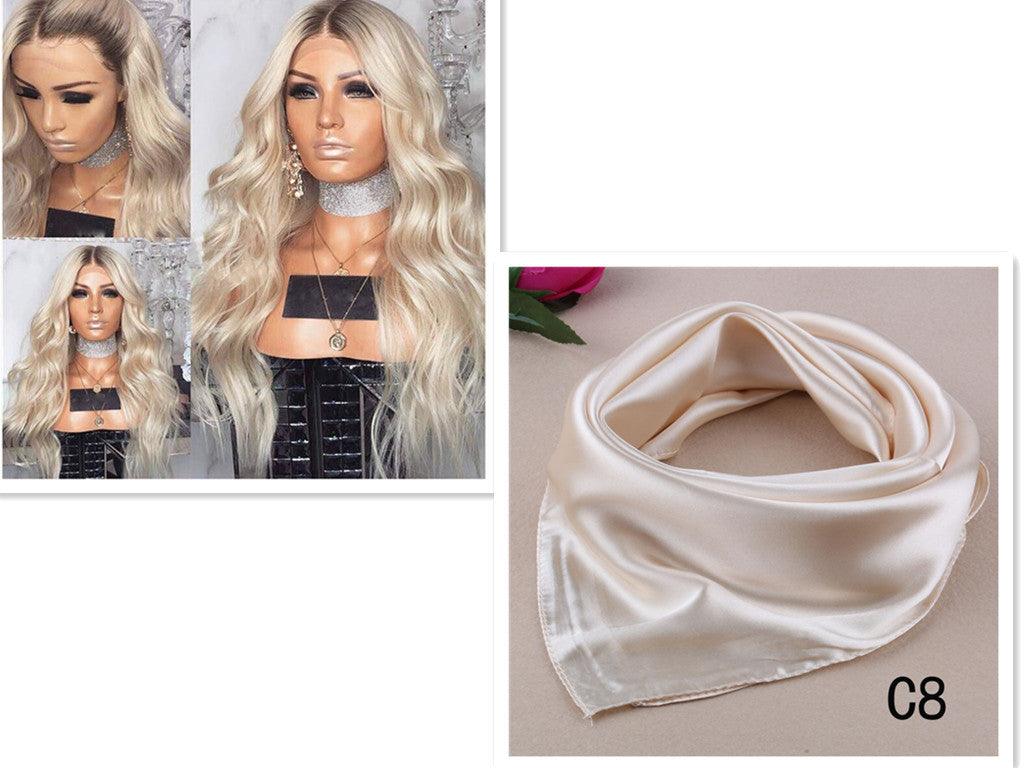 European and American blonde long curly wigs - MAXIME