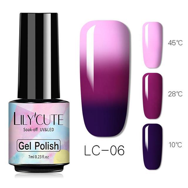 Thermal Gel Color Changing Nail Polish - MAXIME