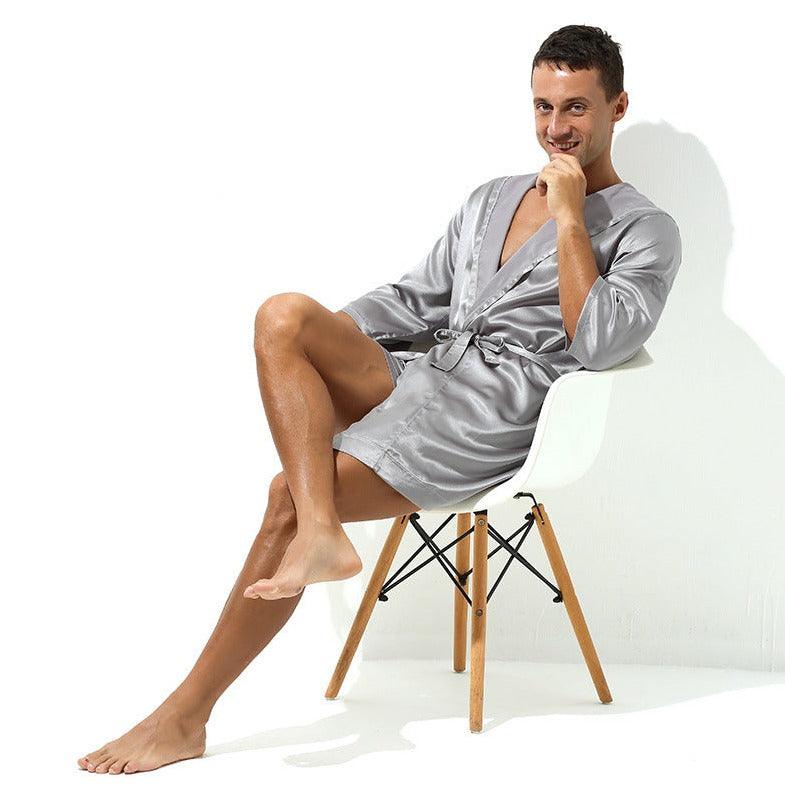 Thin Loose Short Sleeve Pajamas - MAXIME