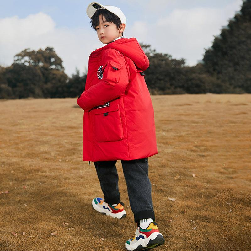 Boys Mid-length Down Jacket - MAXIME