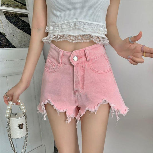 Hot Girl Denim Shorts - MAXIME