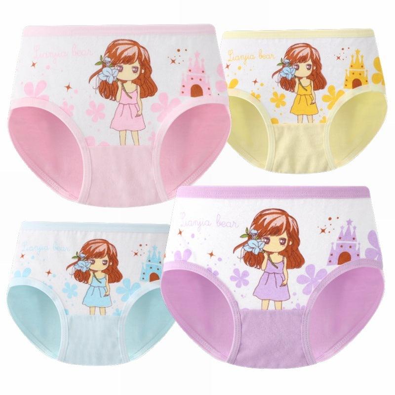 Girls' Underwear Cotton Student Shorts - MAXIME