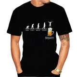 Men's And Women's T-shirt Beer - MAXIME