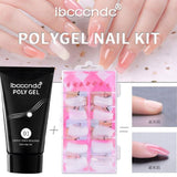 Transparent False Nail 100 Piece Box Nail Extension Glue - MAXIME