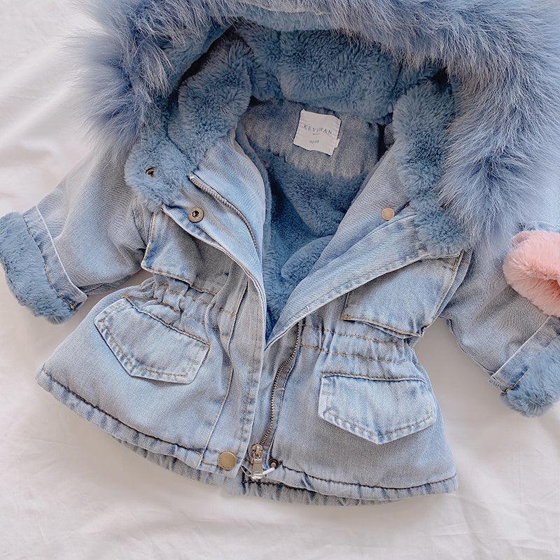 Girl denim coat - MAXIME