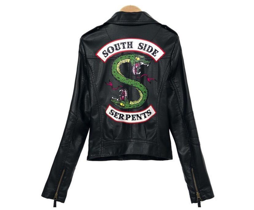 Viper Snake Leather Jacket - MAXIME