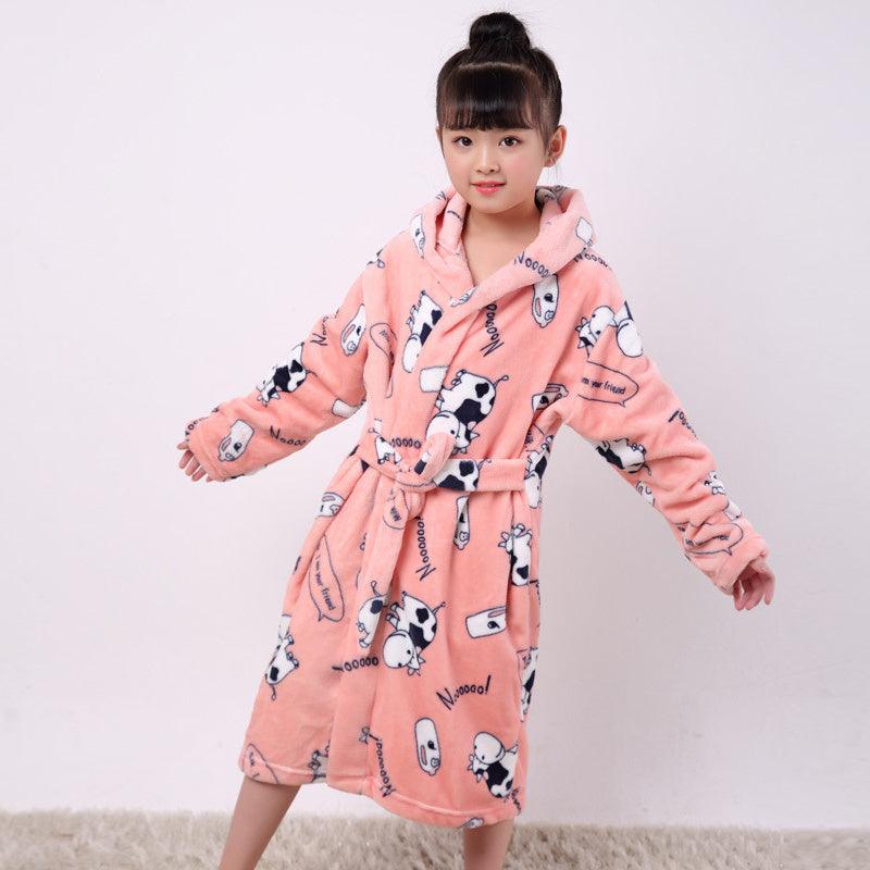 Flannel children's nightgown - MAXIME