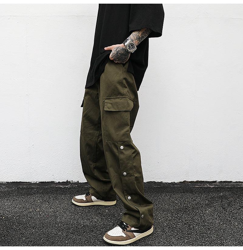 Snap Cargo Pants - MAXIME