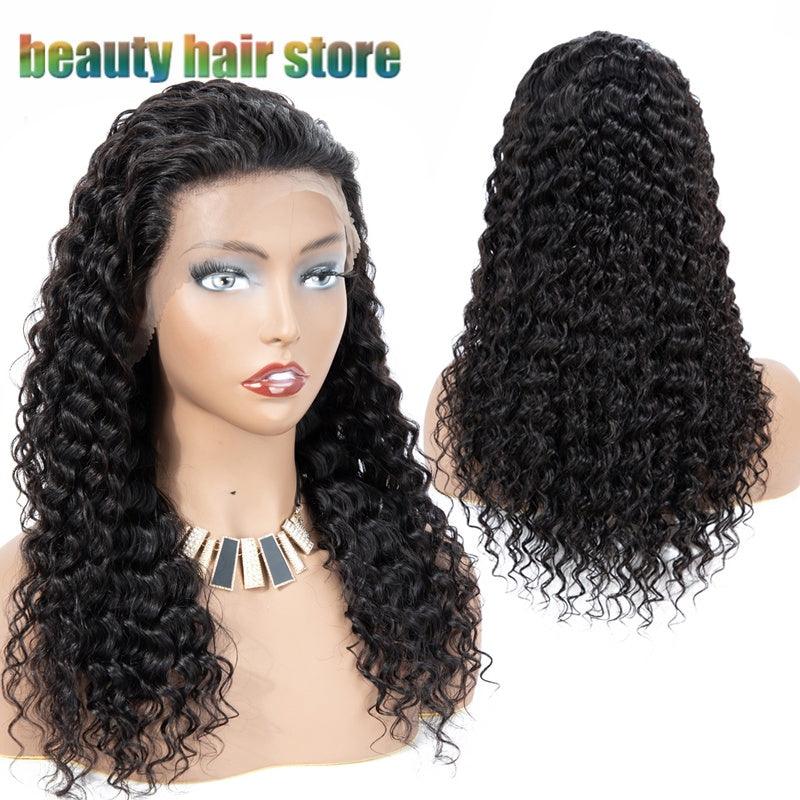 Brazilian Kinky Curly Lace Front Human Hair Wigs - MAXIME