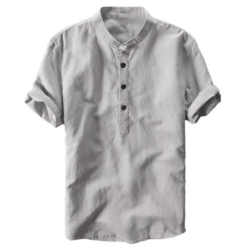 Cotton linen shirt - MAXIME