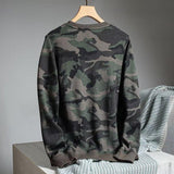 Camouflage Long-sleeved Men's Sweater - MAXIME