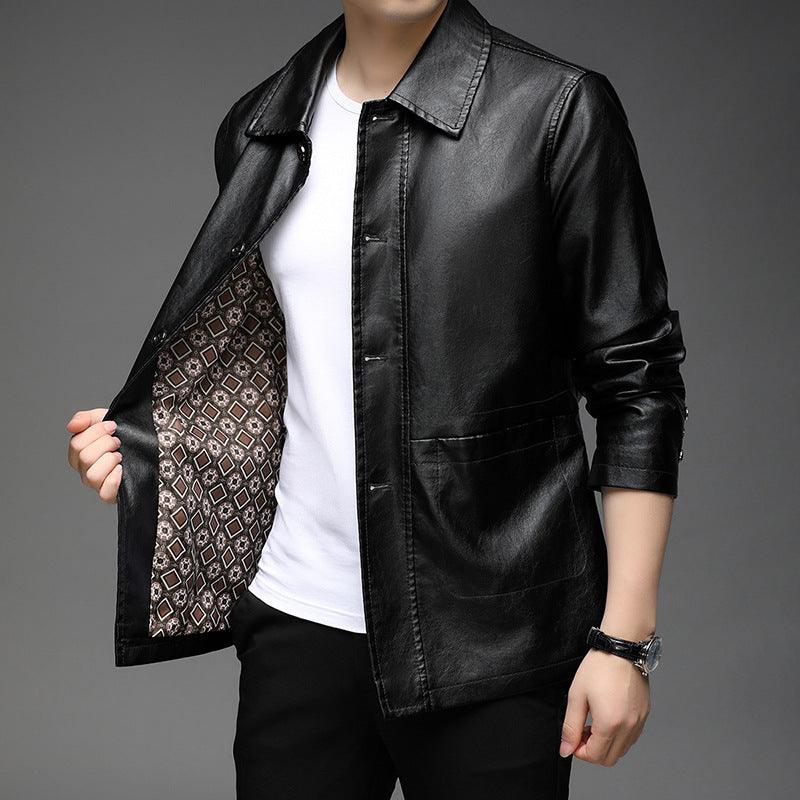 Young Leather Jacket - MAXIME