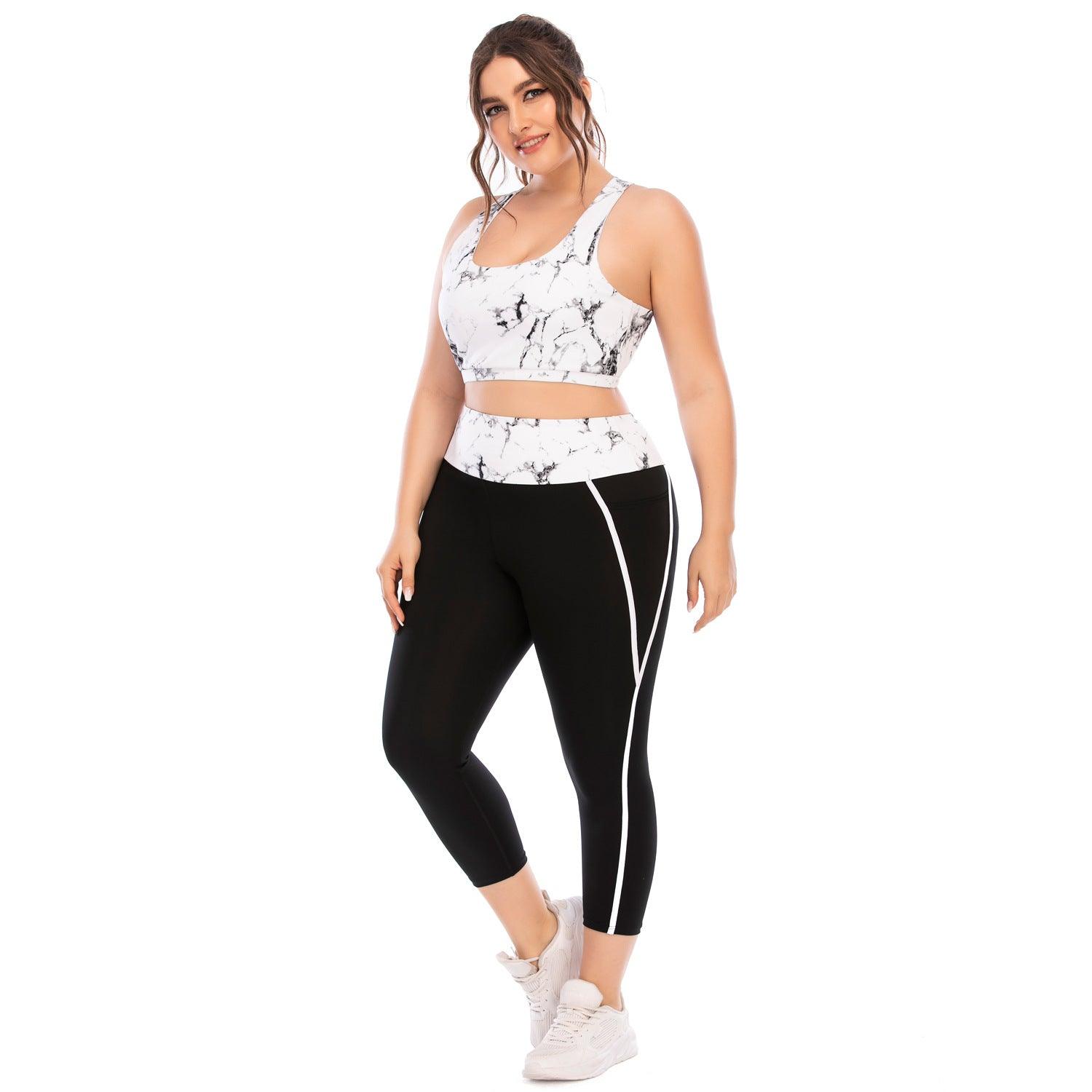 Workout Clothing Suit Plus Size - MAXIME