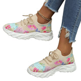 Sneakers Casual Breathable Lace-up Mesh Shoes - MAXIME