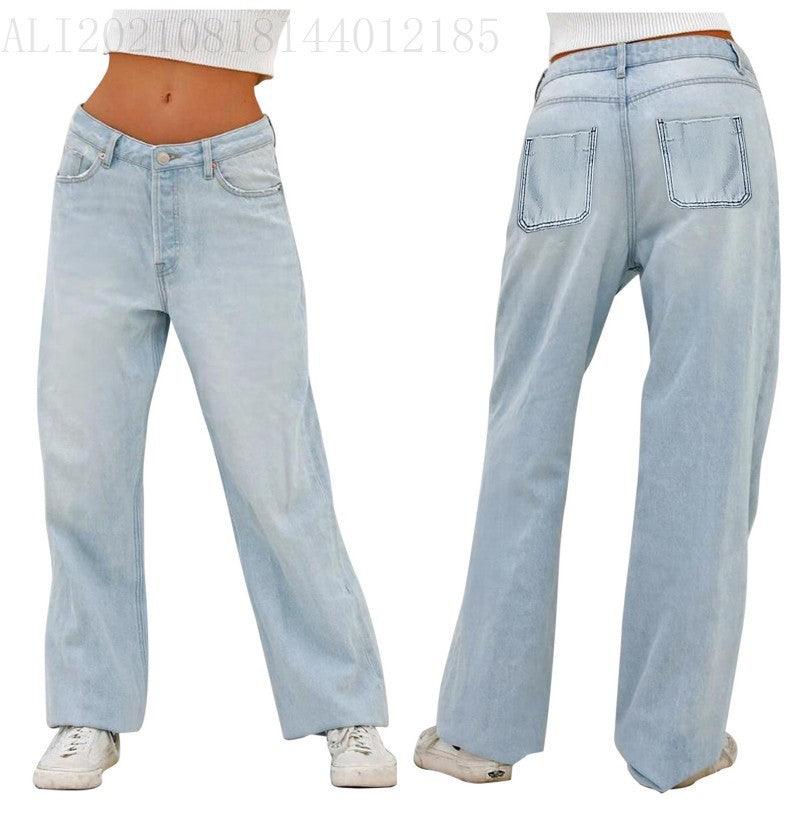 Jeans High Waist Loose Wide Legs Type - MAXIME