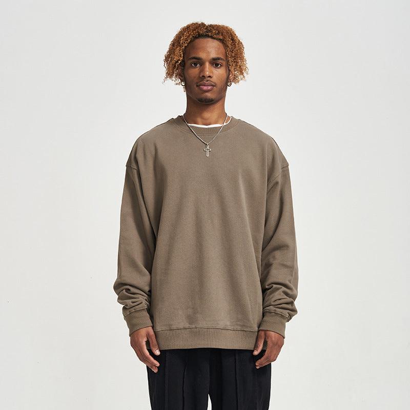 MAXIME Color Round Neck Sweater - MAXIME