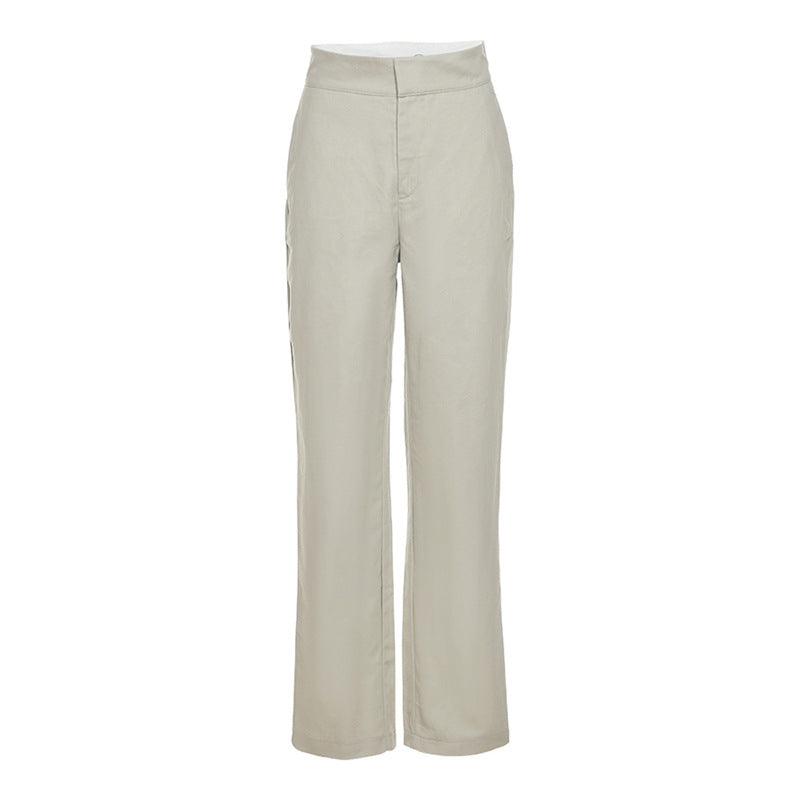 Loose Casual Straight Pants - MAXIME