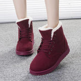 Winter Snow Boots Lace Up Shoes - MAXIME