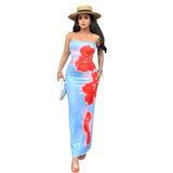 Slim Slit Beach Dresses Women's Clothing - MAXIME