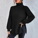 Sweater With Split Design Women's