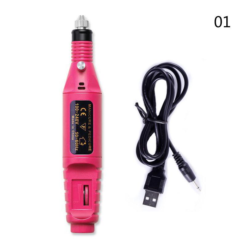 Electric Nail Drill Machine Manicure Machine Set USB Charging Mill Cutter - MAXIME