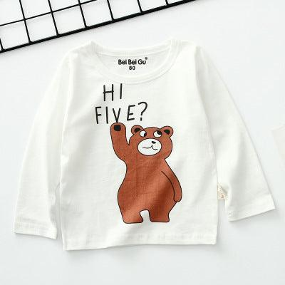 Cartoon children's long sleeve t-shirt - MAXIME