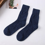 Winter terry wool socks men - MAXIME