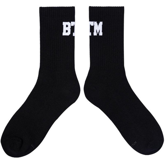 Men's White BTM Sports Socks - MAXIME