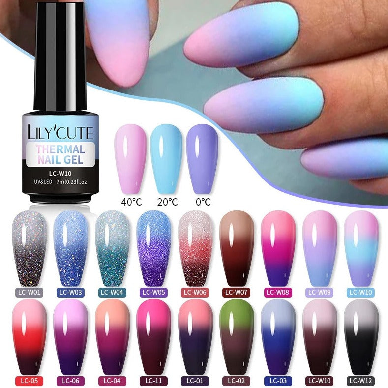 Thermal Gel Color Changing Nail Polish - MAXIME