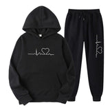 Men's And Women's Fleece-lined Sweater Hoodie - MAXIME