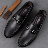 Genuine Leather Loafers Designer - MAXIME