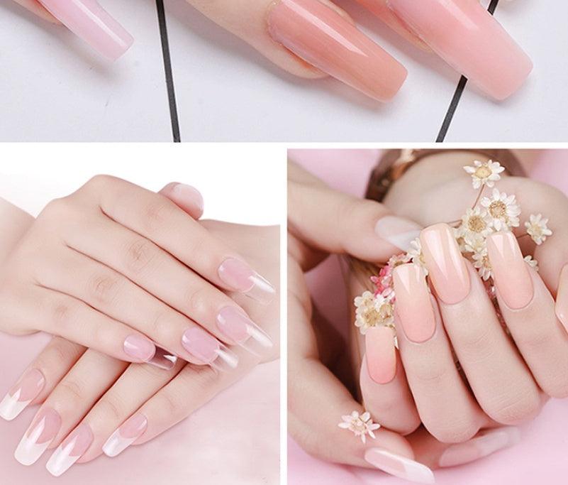 Transparent False Nail 100 Piece Box Nail Extension Glue - MAXIME