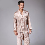 Men's Long Sleeve Pants Pajamas Set - MAXIME