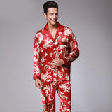 Men's Long Sleeve Pants Pajamas Set - MAXIME