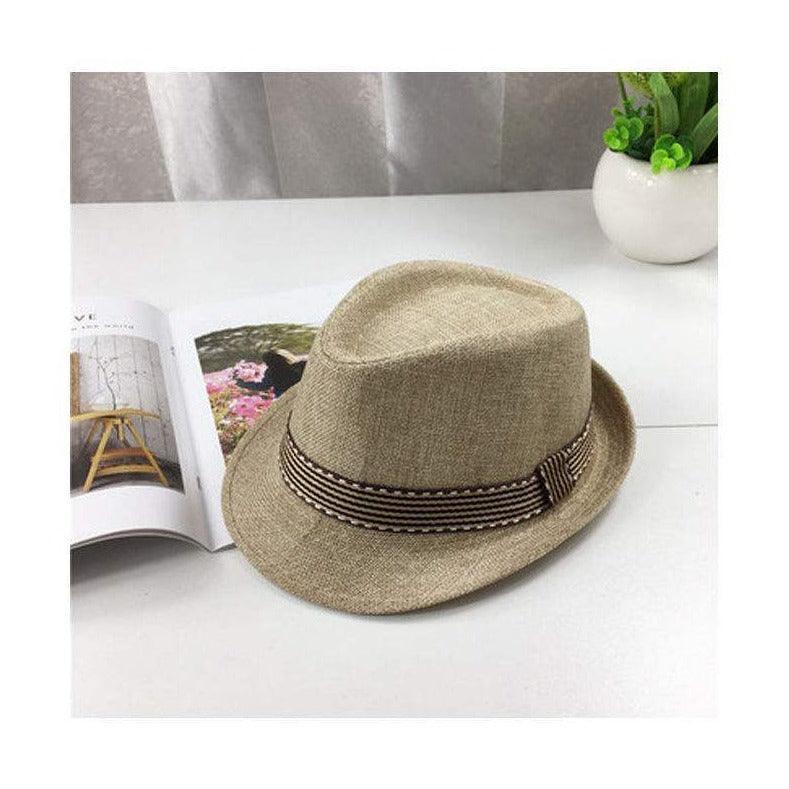 Children's performance jazz straw hat - MAXIME