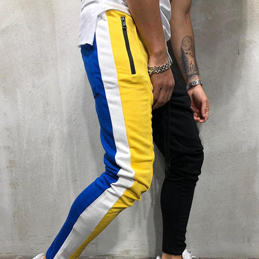 Color Mix Jogger Sweatpants - MAXIME