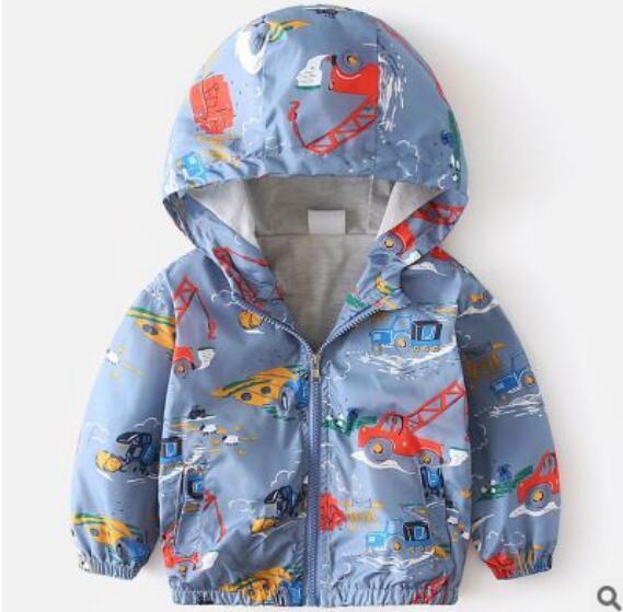 Boy jacket casual hooded jacket - MAXIME