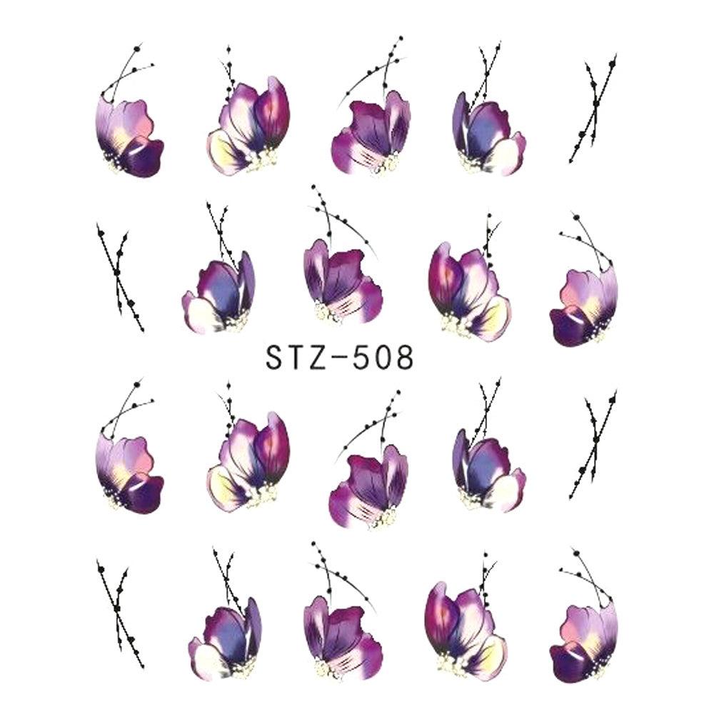 1pcs Nail Sticker Butterfly Flower - MAXIME