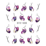 1pcs Nail Sticker Butterfly Flower - MAXIME