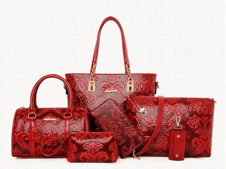 Mother bag six-piece rose women's bag - MAXIME